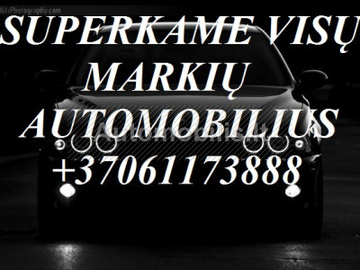 Auto supirkimas