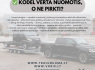 Transporto priemonių nuoma